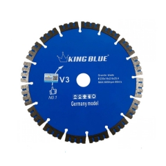 Lưỡi cắt đá Granite King Blue V3-230x25.4x2.6x14R