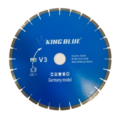 Lưỡi cắt đá Granite King Blue V3-400x50x3.2x12R